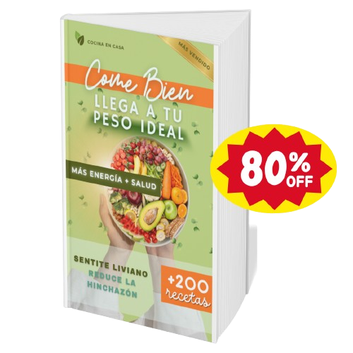 EBOOK: "COME BIEN, LLEGÁ A TU PESO IDEAL" + 8 EBOOK REGALO